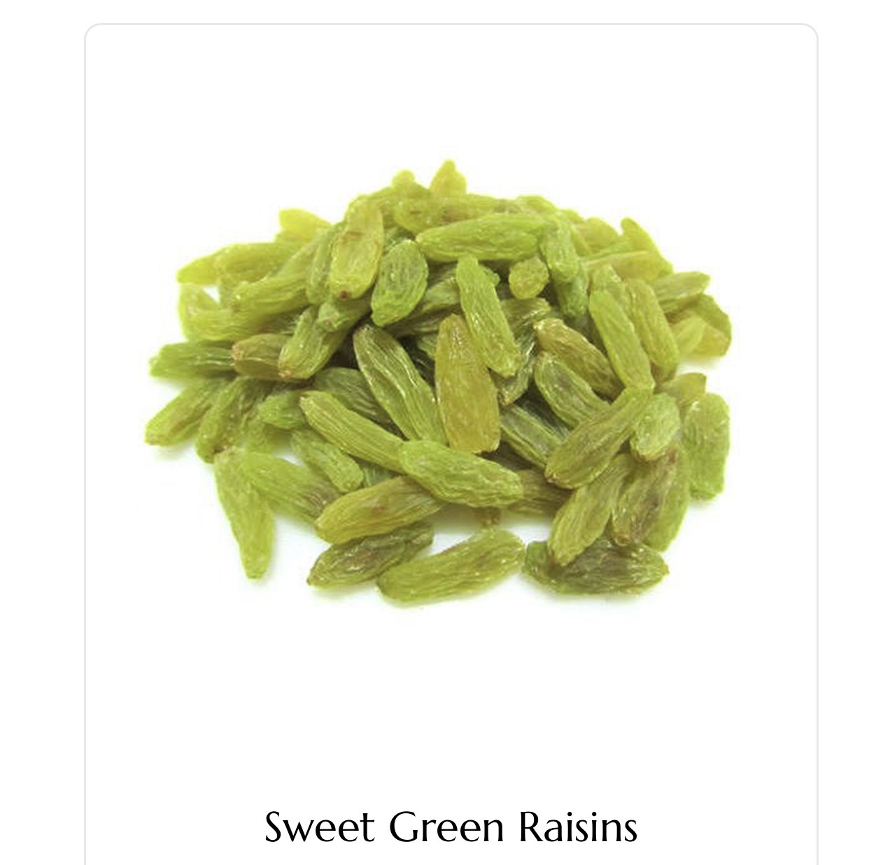 Raisins